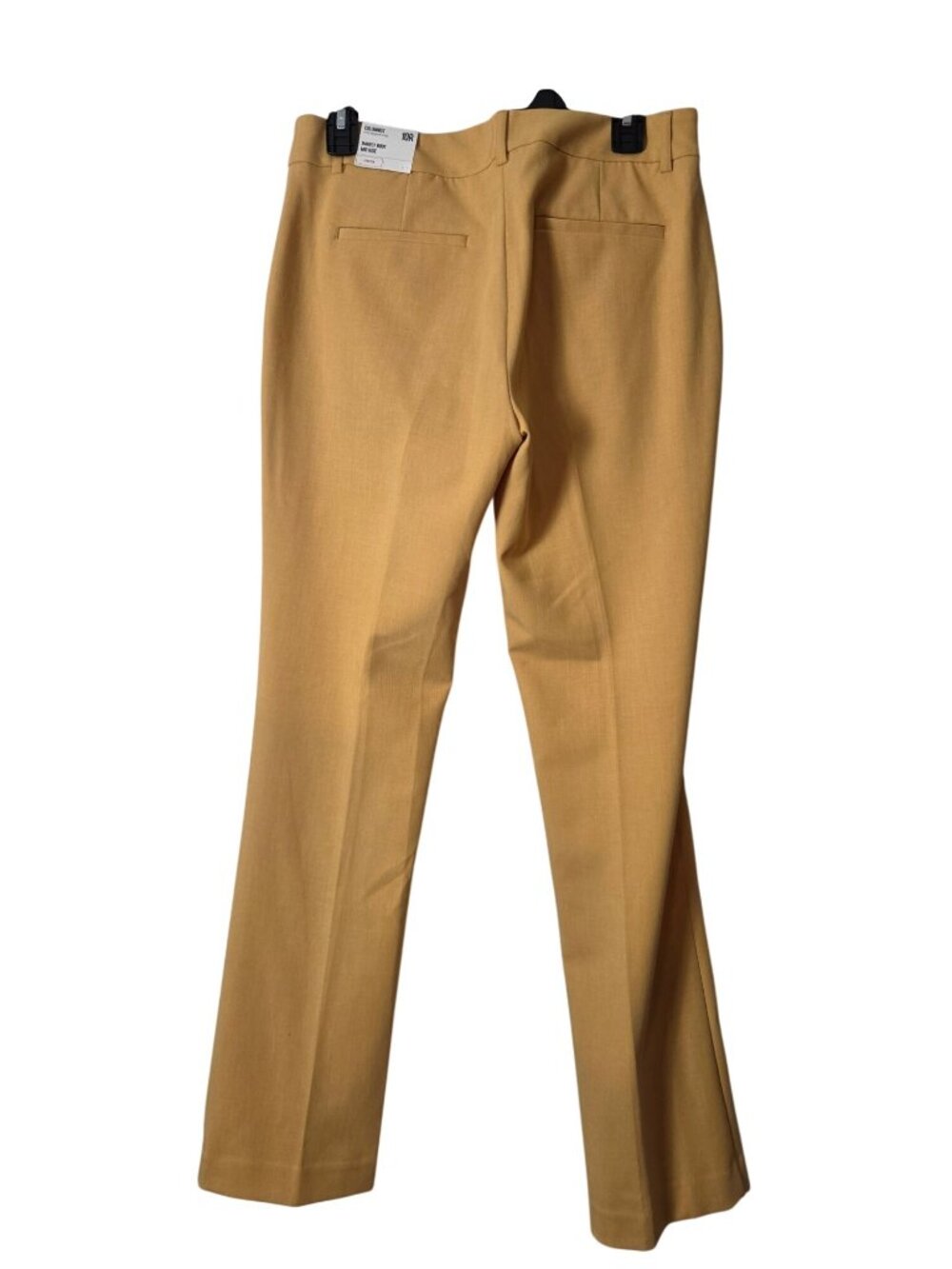 Classic Professional Express Gold Dress Pants Office Quiet Luxury Polished - Picture 11 of 13